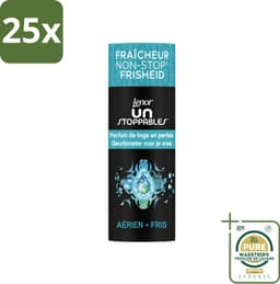 25 x Lenor Unstoppables - Geurbooster - Fris - 13 Wasbeurten - Wasstrips - Geurbooster - Frisheid - Citrusgeur - Fruitige Geur - Bloemige Geur — thumbnail 1