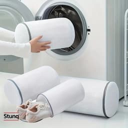 Stunq® 360° Schoenwaszak – Duurzame Mesh Waszak voor Sneakers en Sokken met Ritssluiting — thumbnail 1