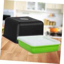 1set Planting Starter Tray Hydroponische Kweekdoos Voor Groenten Voor Thuis Tuinieren Balkon Groentetuin Duurzaam Kweektray Voor Mungboon Spruiten — thumbnail 5