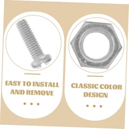 1set Bevestigingsschroeven Voor Decoratieve Kentekenplaten Metalen Clips Voor Kentekenplaatmontage Eenvoudige Installatie Duurzaam Ontwerp Voor Auto — thumbnail 3