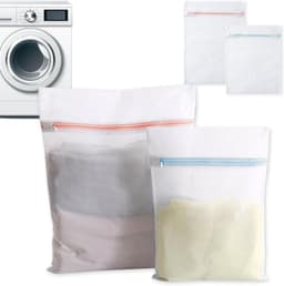 Waszakken voor Wasmachine - Transparant - Set van 2 - Bescherming voor Kleding tijdens de Wasbeurt — thumbnail 1