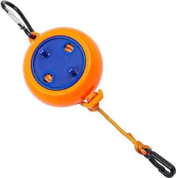 Intrekbare Camping Waslijn - Wasrek - Reizen Wasserij - Verstelbaar - Heavy Duty - Wasknijpers - Outdoor - Indoor - Courtyard - Travel - Hotel - Geschikt voor Camping en Reizen - 8 Meter - Met 20 Wasknijpers - 10 Vaste Gespen — thumbnail 4