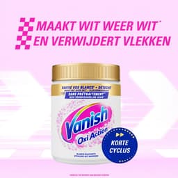 Vanish Oxi Action Whitening booster Poeder - Vlekverwijderaar Voor Witte Was - 2,7 kg — thumbnail 2