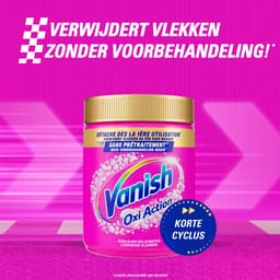 Vanish Oxi Action - Vlekkenverwijderaar - Wasbooster - Gekleurde Was - 1.45 KG — thumbnail 2