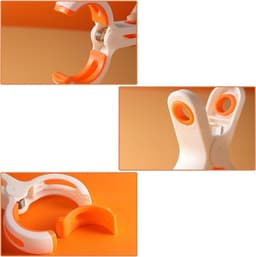 Wasknijpers Kunststof - Kledingklemmen Clips - Wasgoed Drogen - Goede Grip - 50 Stuks - Roze — thumbnail 3