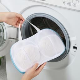 3 stuks wasnetten voor wasmachine, beha-bescherming voor wasmachine met ritssluiting, herbruikbaar, voor het reinigen, onderhouden en beschermen van beha's — thumbnail 3