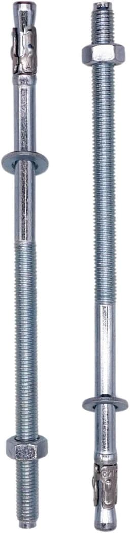 Wedge Anchors - Metaalpennen Ankerbout - Bevestigen in Beton - Gegalvaniseerd Staal - M8 x 65 mm - Zilverkleurig — thumbnail 5