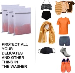 Kleine netwaszak, lingerietas voor fijne was, netwaszak met ritssluiting, drogerzak voor het reinigen en drogen van kleding, beha, broeken, sokken, speelgoed, handschoenen — thumbnail 5