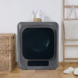 Mini Wasdroger - Compacte Afvoerdroger - 4kg - UV-Desinfectie - 6 Programma's - RVS Trommel - Kleine Ruimtes - 62x52x46cm - 850W — thumbnail 3