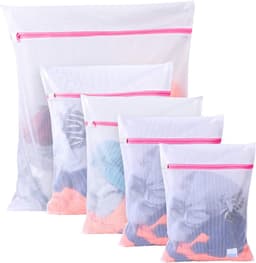 waszak voor wasmachine, set van 5, waszak met ritssluiting, voor beha, reizen, schoenen, koffer, sokken, ondergoed, babykleding — thumbnail 1