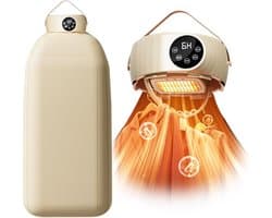 Draagbare Warmtepompdroger – Snel drogen in 18 min met UV-sterilisatie – 6-uurs timer & afstandsbediening – Stil 45 dB – Geschikt voor Appartement/Reizen/Kamperen