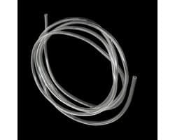 Dailygoods- Flexibele Slang 6mm x 8mm - 3 Meter - Voedselveilig PVC - Transparant - Schokbestendig - Hoge Flexibiliteit - Temperatuurbestendig - Tuinslang