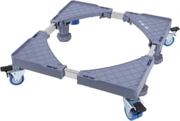 Mobiele Basis - Apparaat Verplaatser - Huishoudelijke Apparaten Verplaatsen - Verstelbaar en Zwaar Uitgevoerd - 41-64 cm - Zwart — thumbnail 5