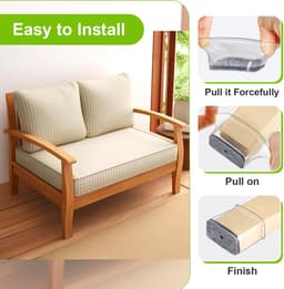 Dailygoods - 32 Pcs Stoelpootbeschermers met Vilt, Transparant Siliconen Kappen — thumbnail 3