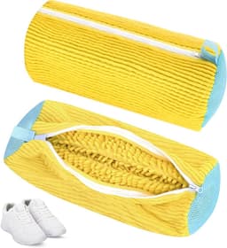 2 Stuks Herbruikbare Schoenwaszakken voor de Wasmachine, 360° Reiniging, Geschikt voor Alle Schoenen en Maten — thumbnail 1