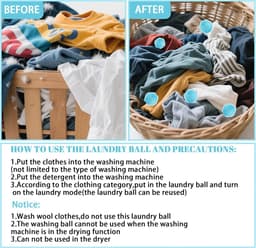 SnelShoppen - 16 Stuks Dierenhaarverwijderaar voor Wasmachine, Herbruikbare Pluisballen voor Honden- en Kattenhaar, Milieuvriendelijk en Compact — thumbnail 4