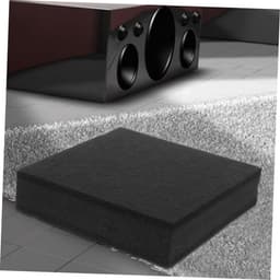 TOYANDONA 30 cm x 30 cm x 4,5 cm zwarte geluidsisolatie pads voor drums subwoofers en home audiosystemen ruisonderdrukking kussen mat — thumbnail 3