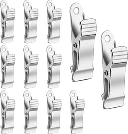 Cosensi - Metal Clips - Multifunctionele Krokodilklemmen - 12 Stuks - Voor Foto's en Gordijnen - Handige Bevestigingsclips - Ideaal voor Kleding en... — thumbnail 1