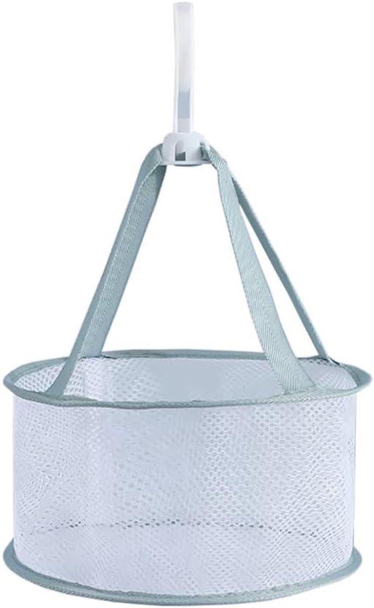 Wasknijperzak met Hanger - Opbergmand Klemmen - Wasknijpers Opbergen - Winddichte Haak - 21x13 cm - Groen — afbeelding 1