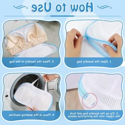 Wasnet voor Bh's en Ondergoed - Set van 3 Stuks - Ideaal voor Delicate Kleding en Wassen — thumbnail 5