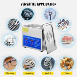 Seth Select Ultrasone Reiniger – Draagbare Mini Wasmachine met Verwarming – Compact Huishoudelijk Reinigingsapparaat - Mini Wasmachine 3L — thumbnail 3