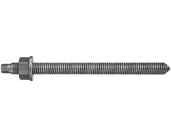 Ankerstang M12 - Bevestigingsbout Montageanker - Constructies Bevestigen - Roestvrij Staal Buitenshuis - M12x220 - Zilver