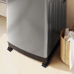 Wasmachine Onderzetter - Apparaat Verhoger - Apparaten Verplaatsen - Verstelbare Lengte - 465-72 cm - Zwart — thumbnail 5