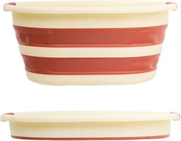 5Five Wasmand - 21L - rood - PP - opvouwbaar - 39 x 39 x 53 cm - flexibel — thumbnail 3