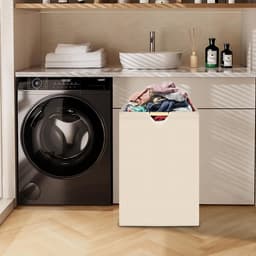 Vouwbare Wasmand van 60 Liter - Grote Wasverzamelaar, Opbergmand en Waszak, 40 x 53 x 27 cm, Perfect voor Thuisgebruik en Camping — thumbnail 3