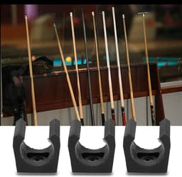 Biljart Keu Clips - Keu Organizer - Keu Opbergen - Set van 6 - Mini Rod - Plastic — thumbnail 3