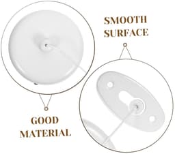 Intrekbare Waslijn - Reis Waslijn - Kleding Drogen - Ruimtebesparend Ontwerp - 9.3 cm - Wit — thumbnail 2
