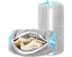 Pockets voor schoenen in de wasmachine, microvezel, 360° bescherming, herbruikbaar, ideaal voor sportschoenen en sneakers