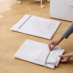 Grote waszakken 60 x 80 cm met rits voor het beschermen van dekbedden, beddengoed en delicate kleding tijdens het wassen — thumbnail 3