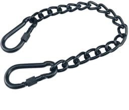 Dailygoods- Ketting Roestvrij Staal - Hangstoelketting - Verlengketting - 180 kg Capaciteit - Met Karabijnhaken - Verstelbaar 66 cm - Hangmatketting — thumbnail 1