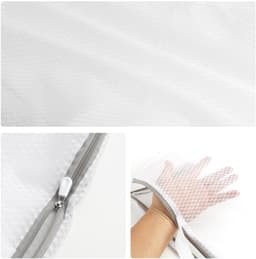 Dailygoods - Set van 2 Grote Herbruikbare Netwaszakken, 50 x 60 cm — thumbnail 3
