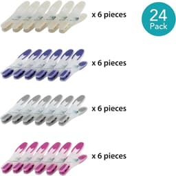 Wasknijpers - Kledingklemmen - Kleding Drogen - Zachte Grip - 7 Stuks - Geassorteerd — thumbnail 2