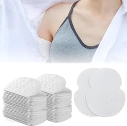 Verwisselbare Wipes voor Zweetbescherming, Antizweet, Onzichtbaar en Comfortabel voor Onderarmbescherming - 100 Stuks voor Optimale Frisse Gevoel — thumbnail 1