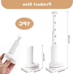 Vouwbaar Droogrek voor Reizen, Mini Droger voor Kamperen en Buiten, met 5 Haken, Ruimtebesparend en Geschikt voor 7 Kledingstukken — thumbnail 5
