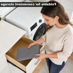 Compacte en Ruime Waszakken voor aan de Deur met RVS Haken en Rits - Ideaal voor Badkamer, Slaapkamer en Reisorganisatie — thumbnail 5
