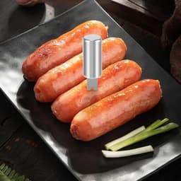 Maïskolvhouders - Maïsplukkers Clips - Maïs Eten - Roestvrij Staal - 12 Stuks - Zilverkleurig — thumbnail 2