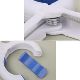 Plastic wasknijpers - Kledingklemmen - Kleding ophangen - Goede grip - 50 stuks - Blauw — thumbnail 2