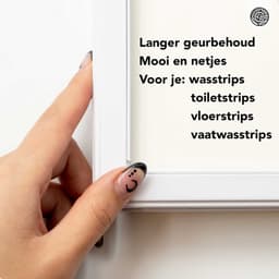 Wasstrips Bewaardoos Box Mat Wit - Tot 120 Wasbeurten Voorraadbus — thumbnail 3