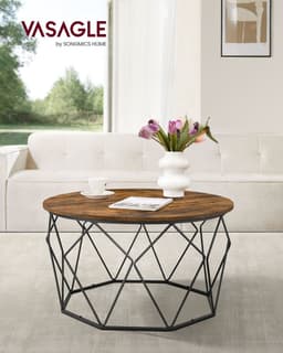 Salontafel met Industrieel Ontwerp voor de Woonkamer — thumbnail 3