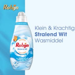 Robijn - Vloeibaar Wasmiddel - Klein & Krachtig - Stralend Wit -4 flessen -88 Wasbeurten - Vooordeelverpakking — thumbnail 4