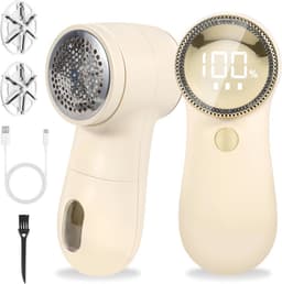 Elektrisch Anti-Pilling Scheerapparaat met LCD-display en Oplaadbare Type-C-kabel - Ideaal voor Kleding en Meubels — thumbnail 1