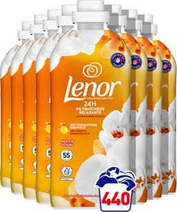 Lenor Wasverzachter Amber & Orchidee - 8 x 55 Wasbeurten — thumbnail 1