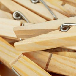 1000 x wasknijpers hout - houten knijpers - knutselen - ophangen van wasgoed — thumbnail 2