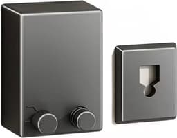 Scoby - Uittrekbare Waslijn voor binnen en buiten - Waslijndraad - Roldrooglijn - Oprolbaar - zwart — thumbnail 1