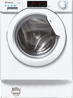 Candy Smart Inverter CBW 48TWME-S wasmachine Voorlader 8 kg 1351 RPM — thumbnail 1