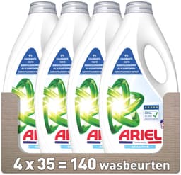 Ariel Vloeibaar Wasmiddel Sensitive 35 Wasbeurten - 4 x 1575 ml - Voordeelverpakking — thumbnail 1